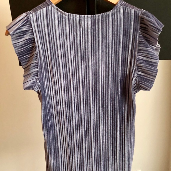 Velvet Ruffle Shirt - Picture 2 of 2